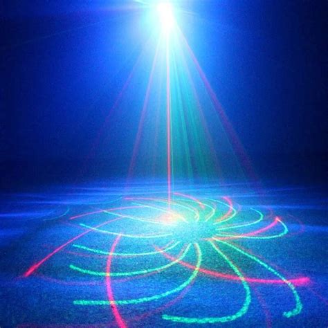 ZjRight IR Control 20 patterns Red Green Laser Light Blue Led mix ...