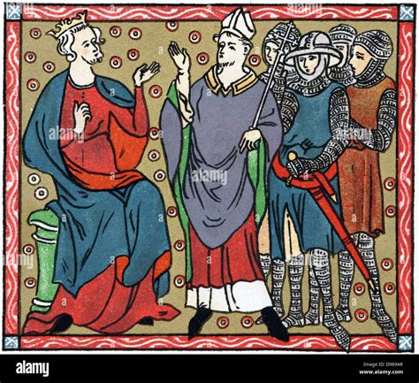 Henry ii of england thomas becket hi-res stock photography and images ...