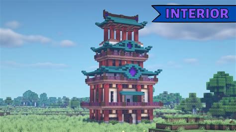 Minecraft Tutorial - How to Build a Japanese Temple Interior - YouTube