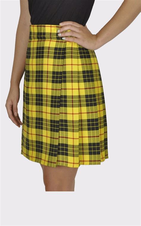 Macleod Tartan Kilt for Women-Highlander Kilt