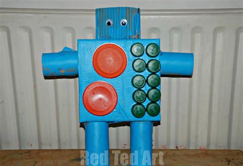 Kids Get Crafty - Robots! - Red Ted Art's Blog