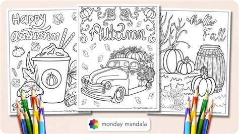 Coloring Pages For Adults Fall