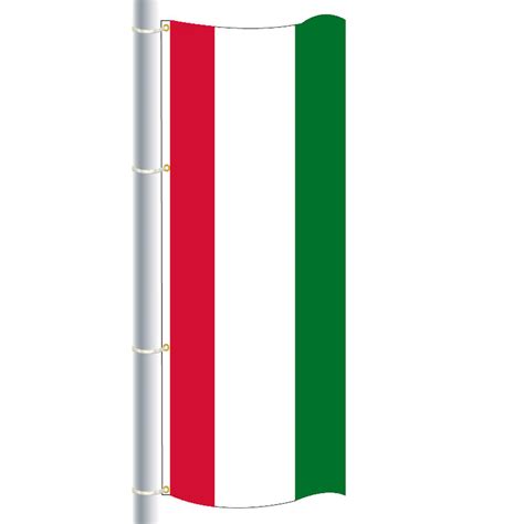 Nylon Red-White-Green Triple Stripe Drape Flag | FlagandBanner.com