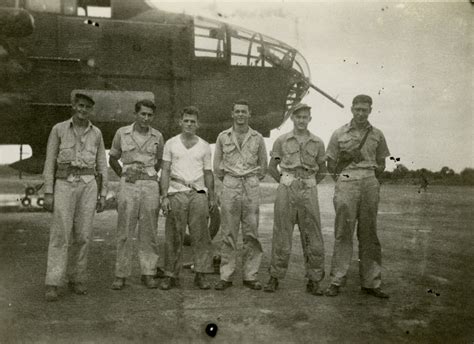 B-25 bomber crew and plane, North Africa (probably), 1942-43 | The ...