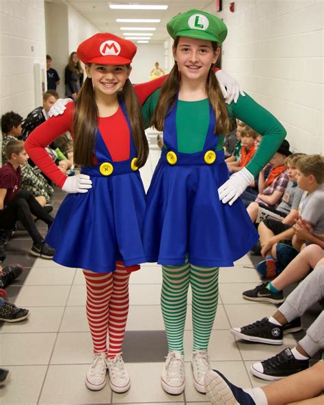 Pin on Halloween | Mario and luigi halloween costume, Mario and luigi ...