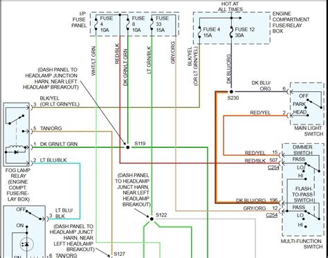 1992 Ford Ranger Headlight Wiring Diagram - Wiring Diagram