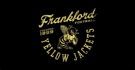 Frankford Yellow Jackets - Football - Sticker | TeePublic