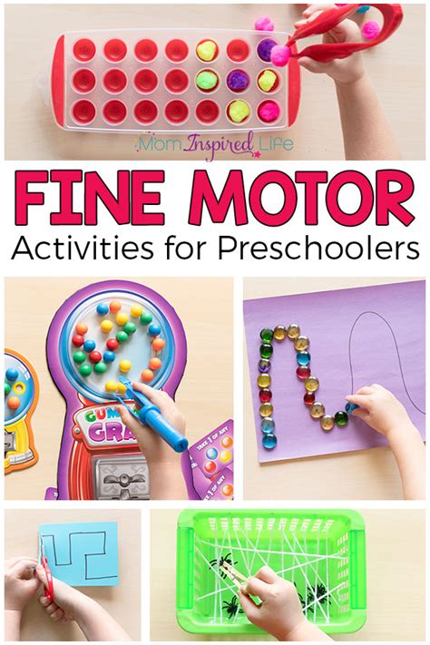 Fun Fine Motor Activities For 4 Year Olds - Fun Guest