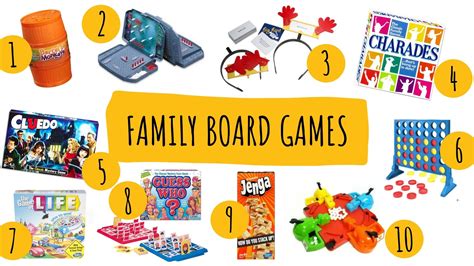 The Best Family Board Games : Rainy Day Activities - The Kid Bucket List