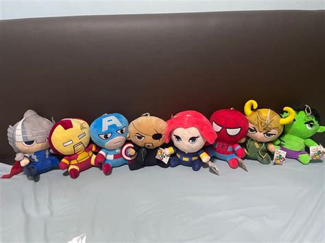 Avengers Plushies, Hobbies & Toys, Toys & Games on Carousell