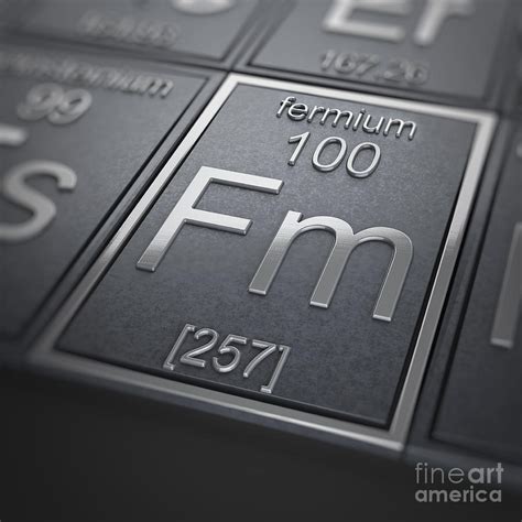 Fermium Chemical Element Photograph by Science Picture Co - Pixels