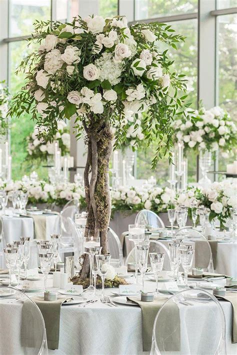 42 Creative Tall Wedding Centerpieces