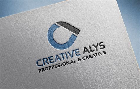 Paper Pressed Logo Mockup PSD