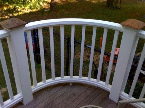 Curved Decking And Rails - Decks & Fencing - Contractor Talk