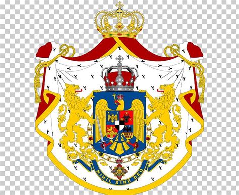 Kingdom Of Romania Coat Of Arms Of Romania Flag Of Romania PNG, Clipart ...