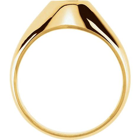 1.50CT Mens Diamond Solitaire Ring 14K Yellow Gold