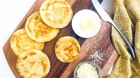 Cheese-Stuffed Arepas Recipe