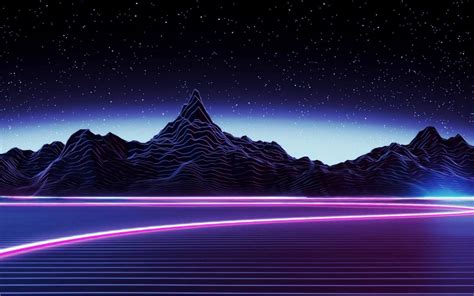 4K Neon Purple Mountain Wallpapers - Top Free 4K Neon Purple Mountain ...