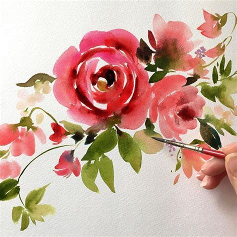 Found on Google from uk.pinterest.com | Floral watercolor, Flower ...