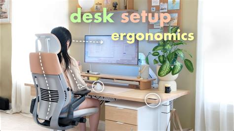 Ergonomic Desk Setup