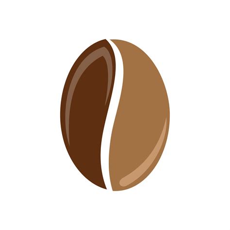 coffee bean vector logo icon 7688729 Vector Art at Vecteezy