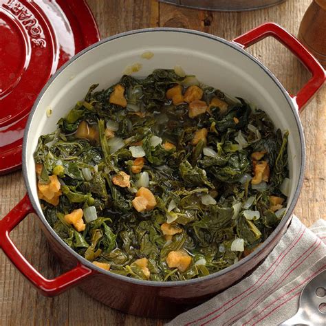 Country Turnip Greens Recipe | Taste of Home