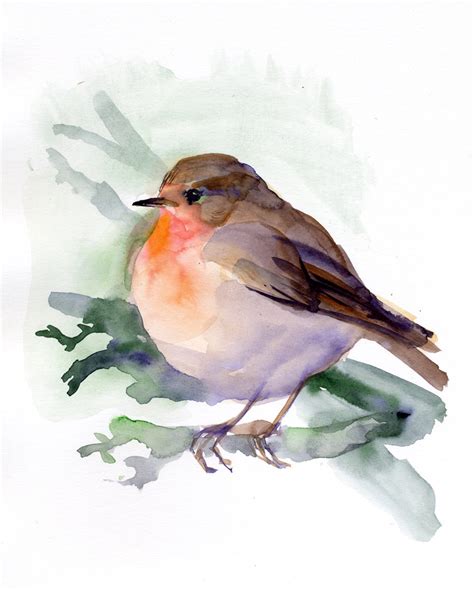 Bird In Everything: Watercolor Bird Paintings