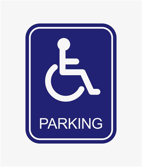 Handicap Parking Clipart