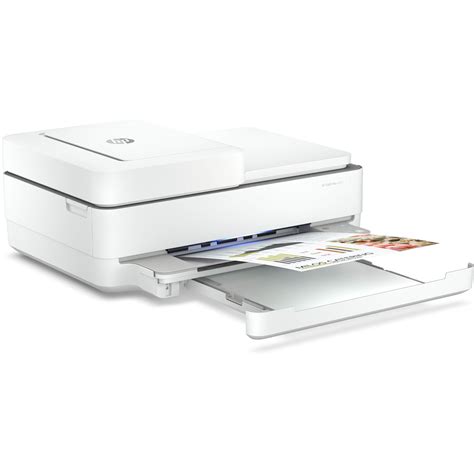 HP Envy 6455e Wireless Inkjet Multifunction Printer - Color - White ...