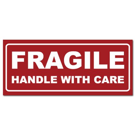 Fragile, Handle With Care Stickers