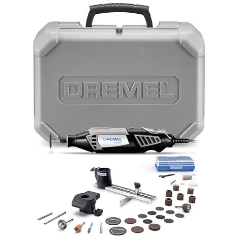 Dremel 4000-2/30 High Performance Rotary Tool Kit- 2 Attachments & 30 ...