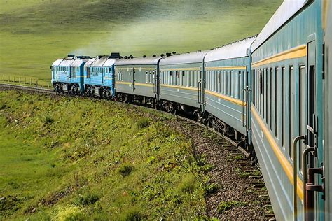 The World's Longest Train Journeys - WorldAtlas