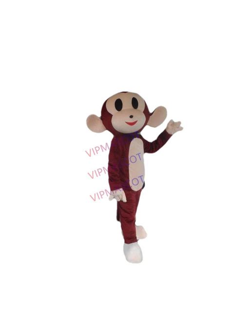 Cute monkey cartoon costume high quality super cute Halloween party ...