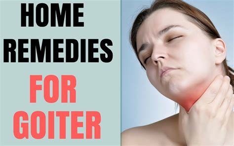 Feel Free to Swallow Foods by Treating Goiter Naturally