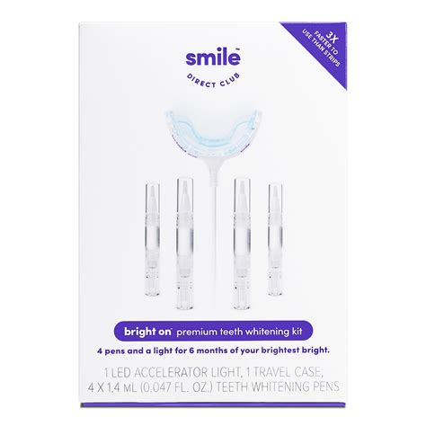 Smile Direct Club bright on Premium Teeth Whitening Kit - LED ...