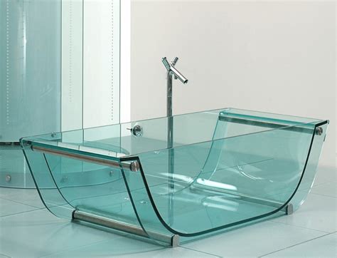 Tulip Glass Tub - Contemporary - Bathtubs - Other - by Prizma Studio