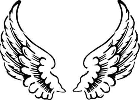 Image of angel wing clipart 1 free clipart angel wings – Clipartix