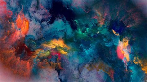 Artistic Colorful Acrylic Texture Fantasy 4K HD Abstract Wallpapers ...