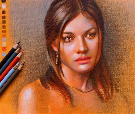 Color Pencils Drawing