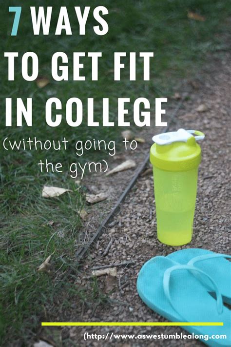 Get Fit in College (Without Going to the Gym) | College workout ...