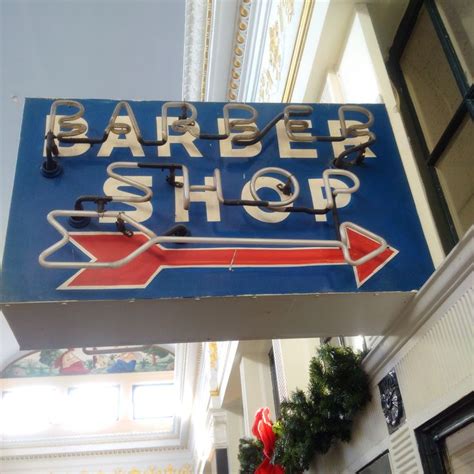 Barber Shop neon sign, Chevy Chase Arcade Barbershop Ideas, Chevy Chase ...