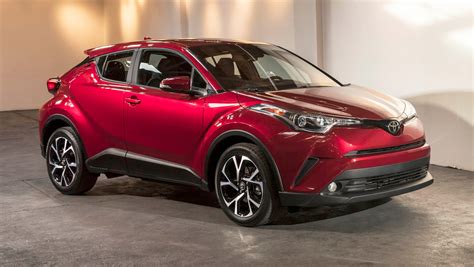 2018 Toyota C-HR SUV at the Detroit auto show