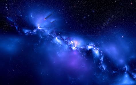 Blue Space Desktop Wallpapers - Top Free Blue Space Desktop Backgrounds ...