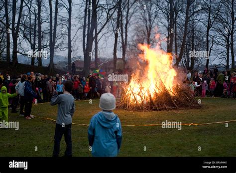 Walpurgis Night Celebration, Sweden Stock Photo - Alamy