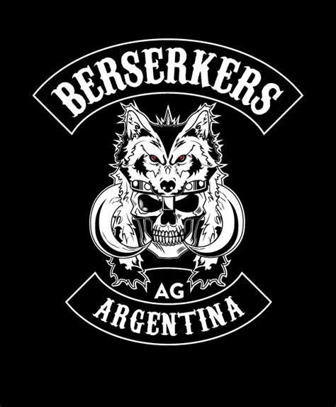 Berserkers Motorcycle Club Logo on Behance