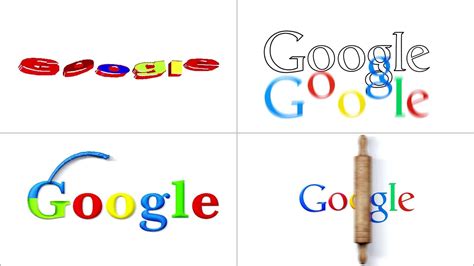 Google Logo Evolution - YouTube