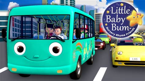 Wheels On The Bus Go Round | Nursery Rhymes for Babies by LittleBabyBum ...