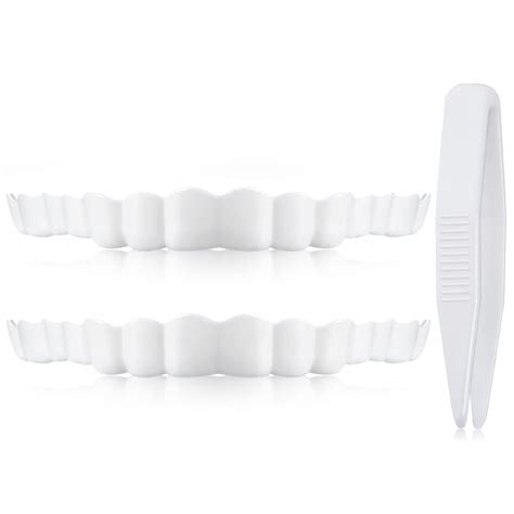 Customizable Temporary Teeth Veneers - Fake Top Teeth for Whitening | 2 ...