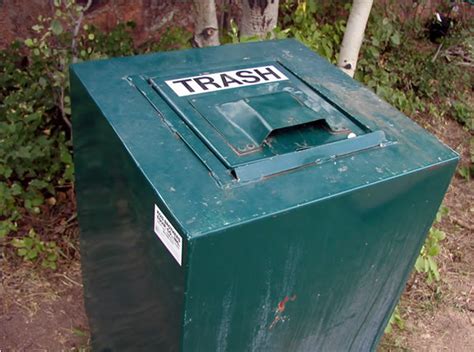 Bear Proof Trash Can - Rocky Mountain National Park (U.S. National Park ...