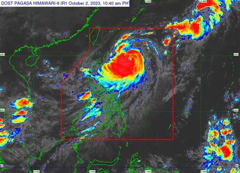 Typhoon Jenny further intensifies, more areas under Signal No. 1